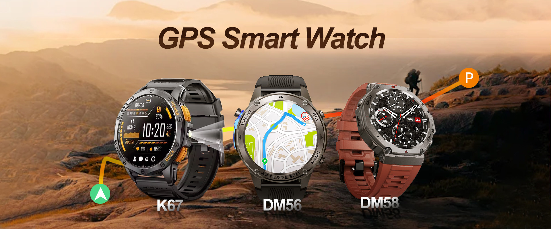 jakość Inteligentny zegarek GPS fabryka