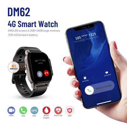 4g Sim Card Smartwatch 1000mah GPS WIFI HD Camera Smartwatch 2.13 inch