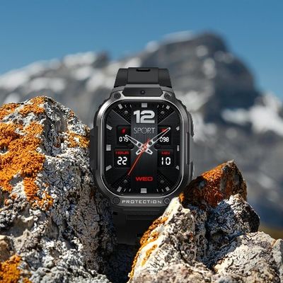 DM63 SmartWatch Battery 1000mah , 5G Sim Card Smart Watch AMOLED Screen 2.13 Inch