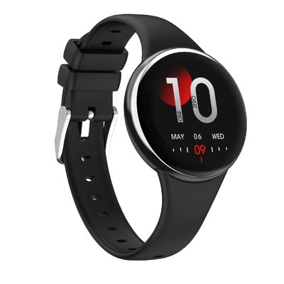 DM75 Ladies Smart Watch Ultra Thin Body 1.04 Inch Massive Exercise Modes Music Player
