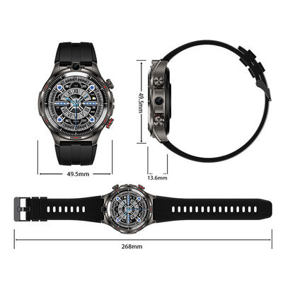 AMOLED Screen Smart Watch LW12 4G Dual Camera Smart Watch With WIFI