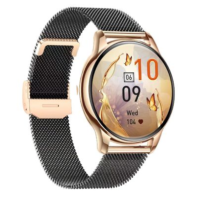Y11 	Women Smart Watch Luxury 1.32" Amoled Screen Smartwatch BT Call