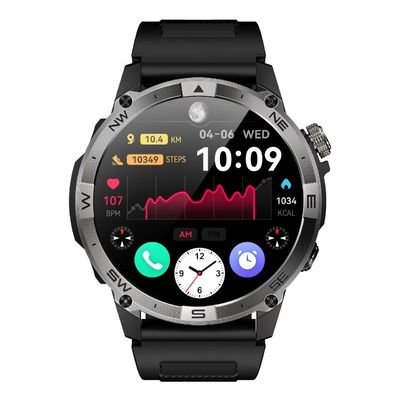 HK08 GPS Smart Watch 1.43 Inch Amoled Screen Smartwatch Sport Outdoor Altitude Bracelet