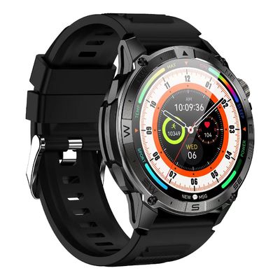 HK08 Android Sport Smart Watch 1.43inch Amoled Outdoor GPS and Altitude Waterproof