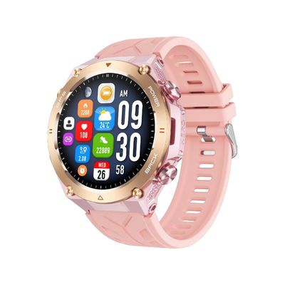 Men's KC82 Smart Watch Fitness Tracker Watch Waterproof 1ATM With Altitude Air Pressure