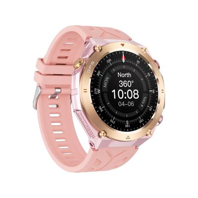 KC82 Sport Smart Watch 1.45 inch Screen Compass GPS Tracker 650mAh Battery For Men