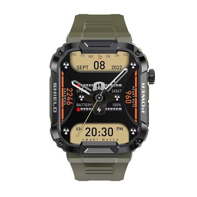 MK66 Men Smart Watch Outdoor Sport Fitness Tracker With BT Call 400mAh Big Battery