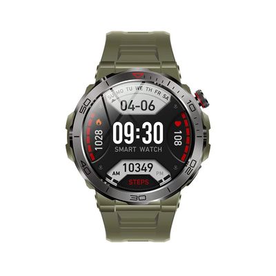 MK68 BT Call Sport Smart Watch With 1.43inch Amoled Round Outdoor Blood Oxygen