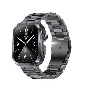 MK86 Sport Smart Watch Flashlight IP68 Waterproof BT Call Blood Oxygen Large Battery