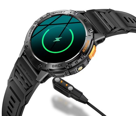 K65 Outdoor Sport Smart Watch With 1.43inch Amoled Screen Flashlight For Android IOS