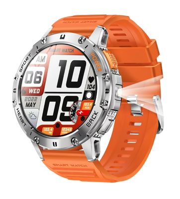K65 SmartWatch Magnetic charging 1.43 Inch Smart Watch Blood Pressure Oxygen Heart Rate