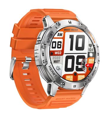 K65 SmartWatch Magnetic charging 1.43 Inch Smart Watch Blood Pressure Oxygen Heart Rate