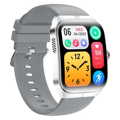HK80 Men Smart Watch 300mAh Support Sedentary Reminder Smartwatch
