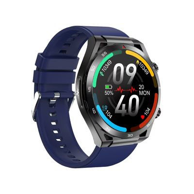 ET450 SmartWatch Blood Press Oxygen Temperature Health Monitoring ECG PPG Smart Watch