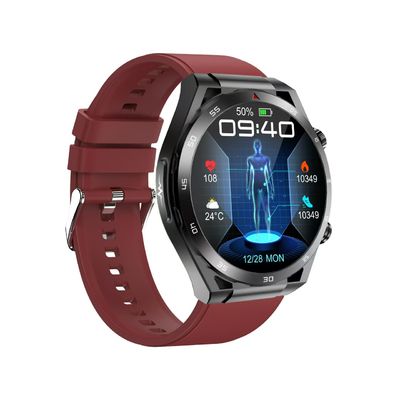 ET450 SmartWatch Blood Press Oxygen Temperature Health Monitoring ECG PPG Smart Watch