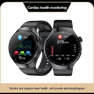 TK26 Health Monitoring Smart Watch 1.43 Inch ECG PPG BT Call Metal Strap Mens Smart Fitness Watch