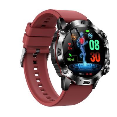 ET482 Smart Watch 1.43inch Amoled heart rate Monitor BT Call ECG HRV SOS For Elder
