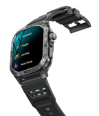 K63 Men'S Smart Watch Heart Rate Monitoring Smart Watch With AMOLED Screen BT Calling