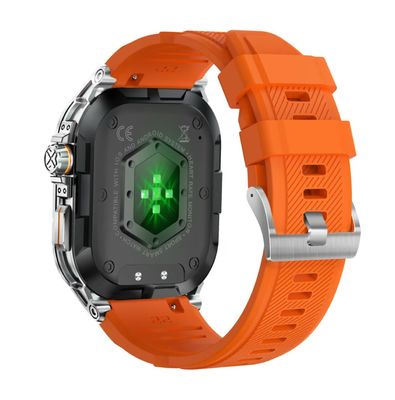K63 Men'S Smart Watch Heart Rate Monitoring Smart Watch With AMOLED Screen BT Calling