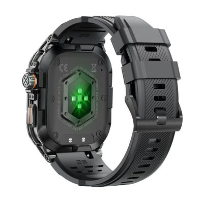 K63 PRO Outdoor Sport Smart Watch 1.96 inch AMOLED Screen BT Call Music Player