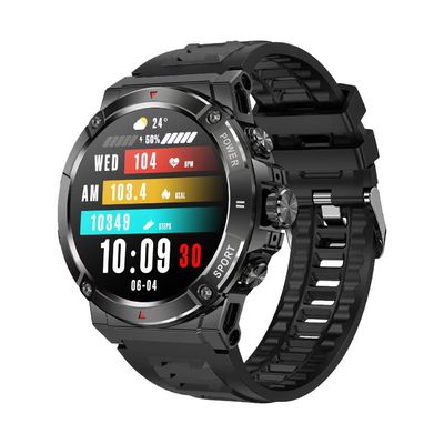NX8 Pro Men Smart Watch 1.43 Inch AMOLED Display / GPS Positioning Smart Watch IP68