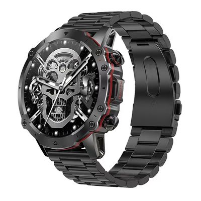 AK56 Bluetooth Sport Smart Watch 1.43 Inch Round Screen Sport Heart Rate Waterproof Smartwatch