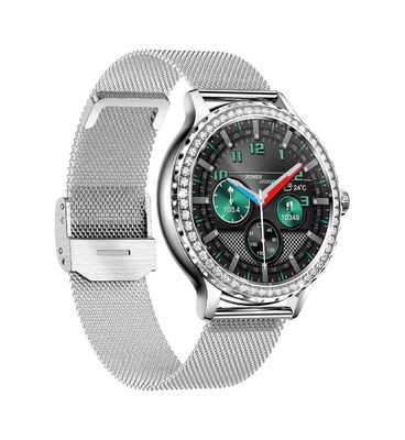 IP68 Waterproof Ladies Fitness Tracker Watch NX19 Smartwatch With 1.3 Inch Display