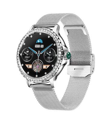 IP68 Waterproof Ladies Fitness Tracker Watch NX19 Smartwatch With 1.3 Inch Display