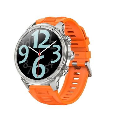 V99 Outdoor Sport Smart Watch 1.85 Inch AMOLED Screen 3D Menu Strong Flashlight For Men