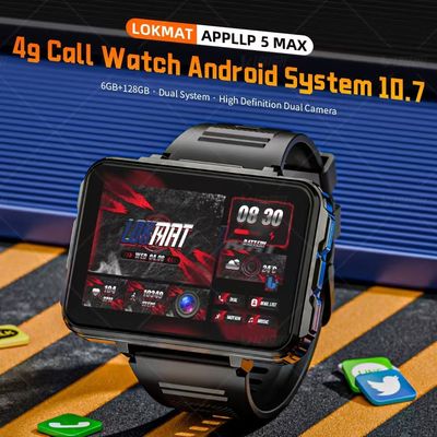 APPLP 5 MAX Android 10.7 Smartwatch GPS Navigation Smart Watch With Sim Card Camera