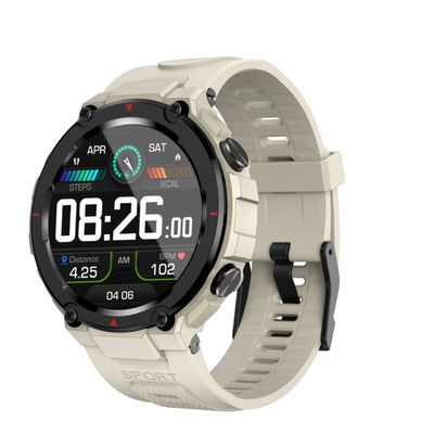 GPS Outdoor Sports Watch , G18 Smart Watch Round Screen BT Call Men Fitness tracker