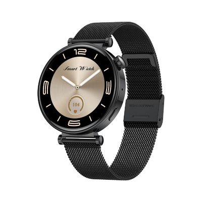 HK41 Women's Sport Smart watch 1.32inch AMOLED BT Connectivity Fitness Bracelet