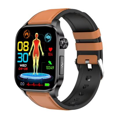 ET580 SmartWatch IP68 Waterproof ECG Blood Pressure Monitoring Smart Watch