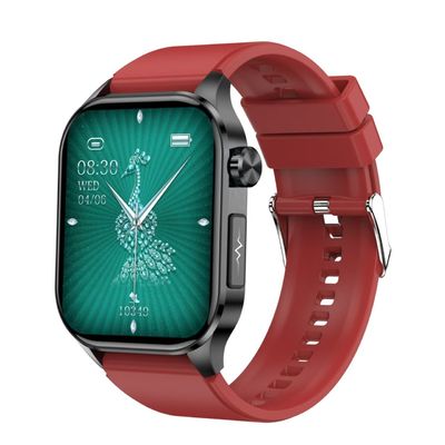 ET580 Smart Watch 2.04 Inch AMOLED SOS Heart Rate Uric Acid BML Smartwatch