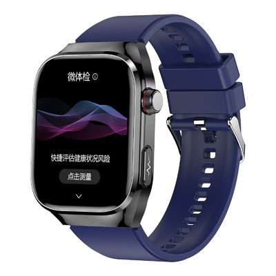 TK16 Health Care Smart Watch With 2.04inch Screen BT Call Blood Oxygen Temperature