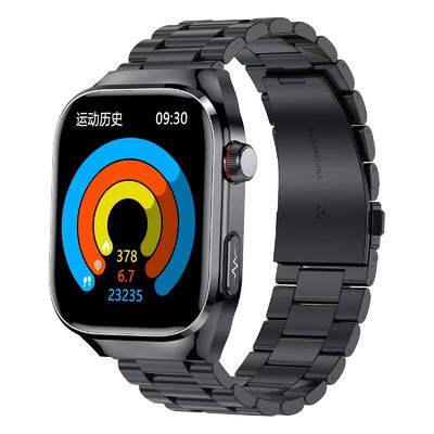 TK16 Health Care Smart Watch With 2.04inch Screen BT Call Blood Oxygen Temperature