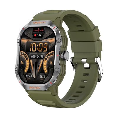 HK24 Smartwatch Amoled Screen Heart Rate BT Call AI Voice Assistant Smart Watch 2.01 Inch