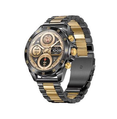 NX1 PRO 1.43inch AMOLED Smart Watch For Men Zinc Alloy Case Stainless Steel BT Call