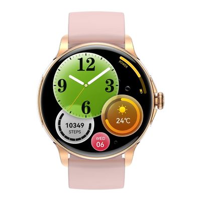 HK49 Women Smart Watch 1.43 Inch Amoled NFC Heart Rate Blood Oxygen Multiple Sport Modes