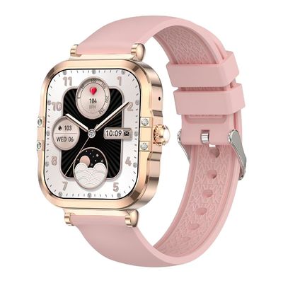 HK82 Women Smart Watch 1.75-inch AMOLED HD Screen BT Call With Menstrual Management