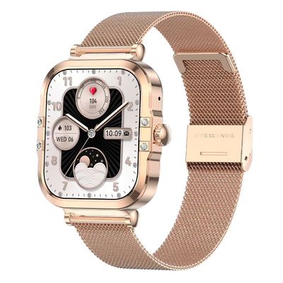 HK82 Women Smart Watch 1.75-inch AMOLED HD Screen BT Call With Menstrual Management