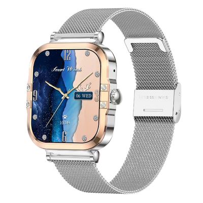 HK82 Women Smart Watch 1.75-inch AMOLED HD Screen BT Call With Menstrual Management