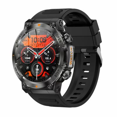 AK61 Sport Smartwatch For Men 1.39inch Screen BT Call IP68 Waterproof Fitness Tracker