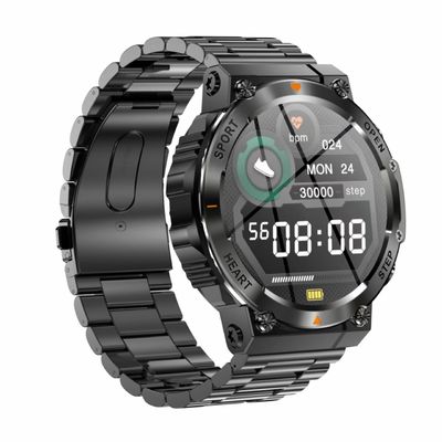 AK61 Sport Smartwatch For Men 1.39inch Screen BT Call IP68 Waterproof Fitness Tracker