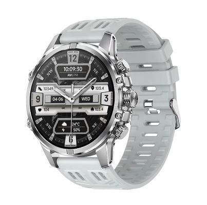 CF53 Outdoor Men Smart Watch With Flashlight 1.75Inch Amoled Heart Rate 600mAh Battery