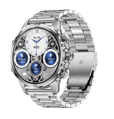CF53 Outdoor Men Smart Watch With Flashlight 1.75Inch Amoled Heart Rate 600mAh Battery