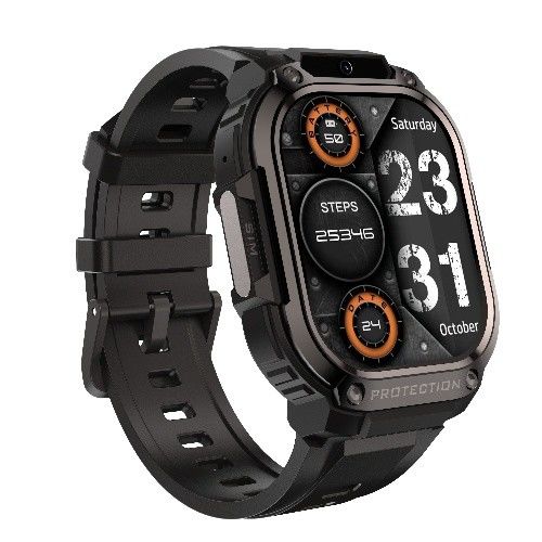 DM63 SmartWatch Battery 1000mah , 5G Sim Card Smart Watch AMOLED Screen 2.13 Inch