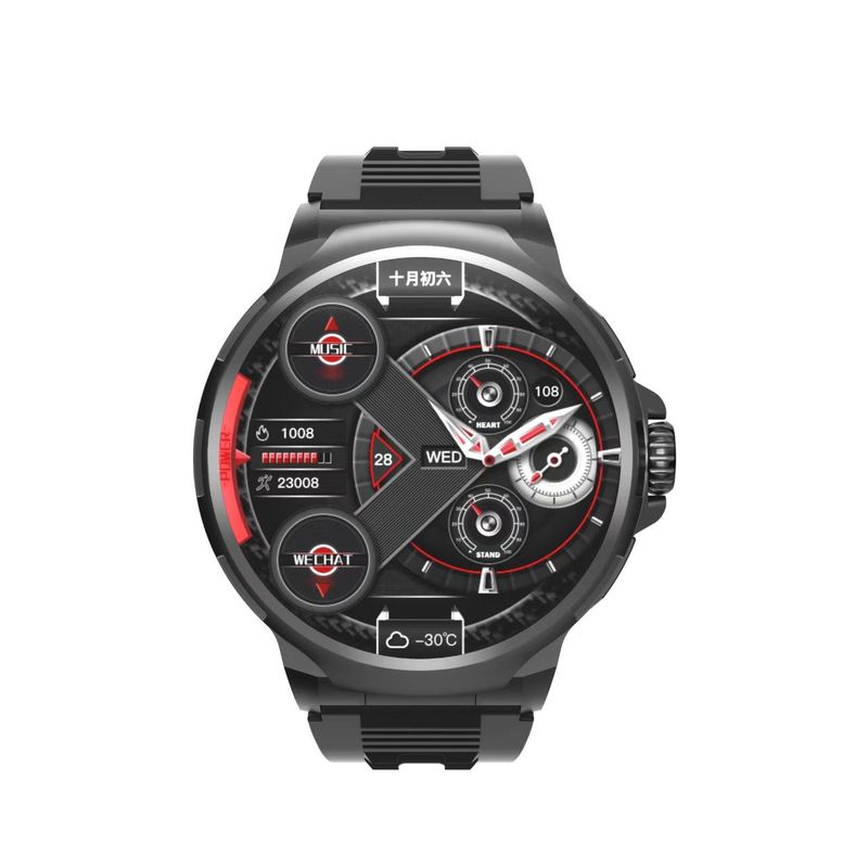 GT100 5G Smart Watch Android Sim Card 1.85 Inch Screen Sport Fitness Tracker Watch Waterproof