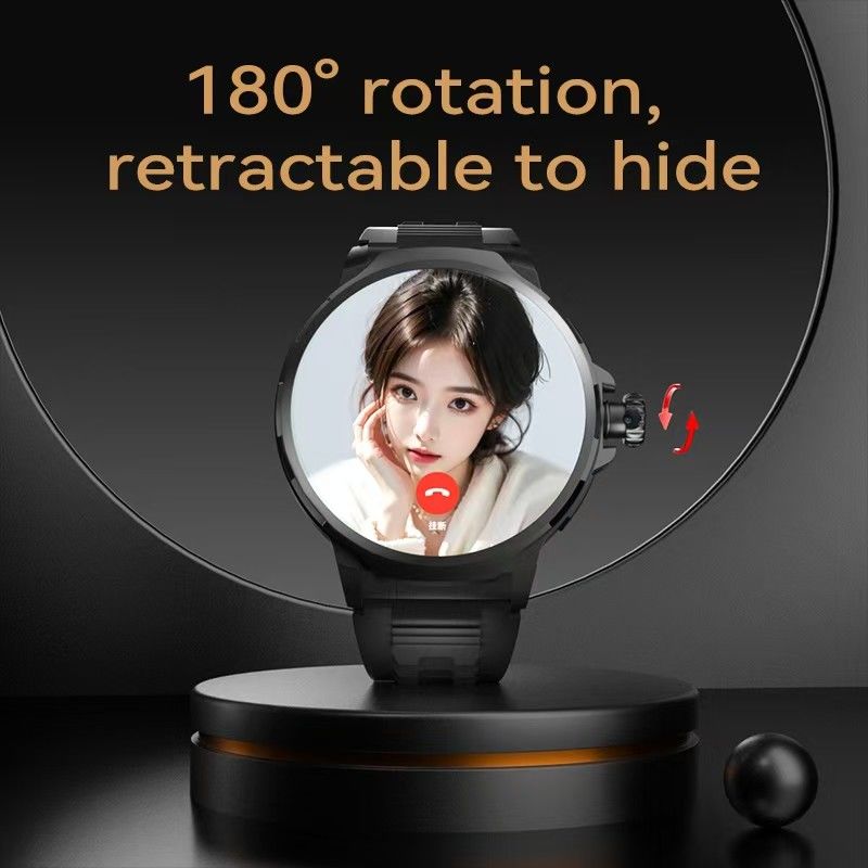 GT100 5G Smart Watch Android Sim Card 1.85 Inch Screen Sport Fitness Tracker Watch Waterproof