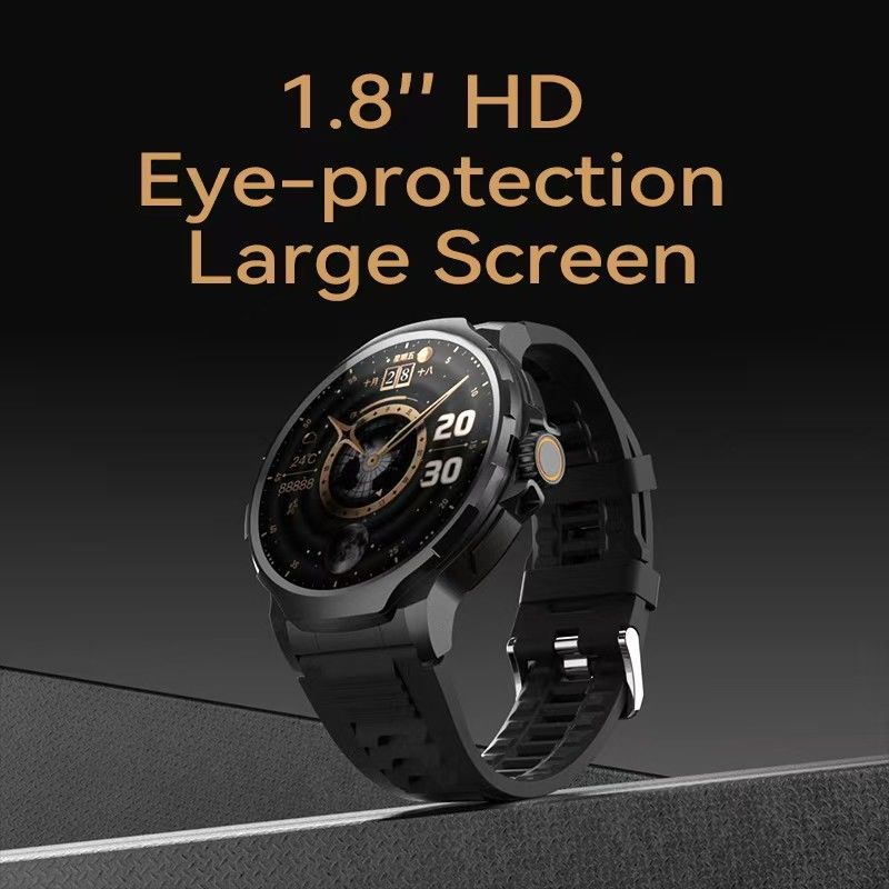 GT100 5G Smart Watch Android Sim Card 1.85 Inch Screen Sport Fitness Tracker Watch Waterproof